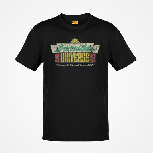 Incredible Universe 1992 Store Distressed Print T-shirt