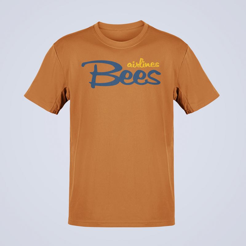 Load image into Gallery viewer, Bees Airlines Casual Script Logo Tee - UK Carrier Tribute
