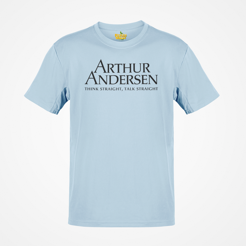 Load image into Gallery viewer, Arthur Andersen Think Straight Talk Straight Consulting T-Shirt

