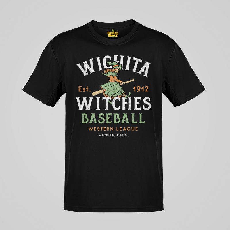 Load image into Gallery viewer, Wichita Witches Kansas Nostalgic Retro Baseball Team T-shirt
