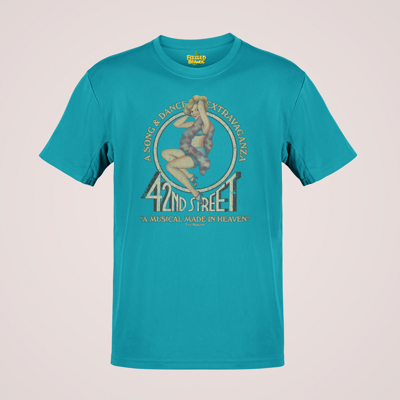 Load image into Gallery viewer, 42nd Street Broadway Musical Poster Print T-shirt
