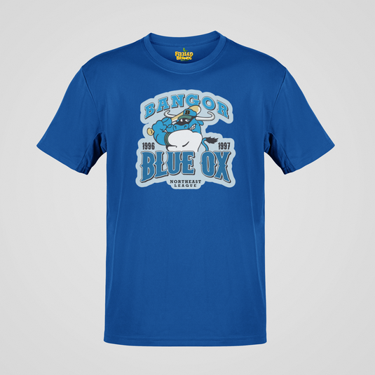 Bangor Blue Ox Maine Northeast League Baseball 1996-1997 T-shirt