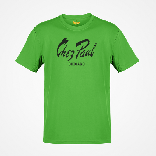 Chez Paul T-Shirt - French Fine Dining Industry Defunct Logo Tee