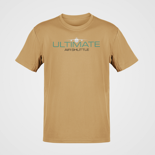 Ultimate Air Shuttle Jet Charter Logo T-Shirt Aviation