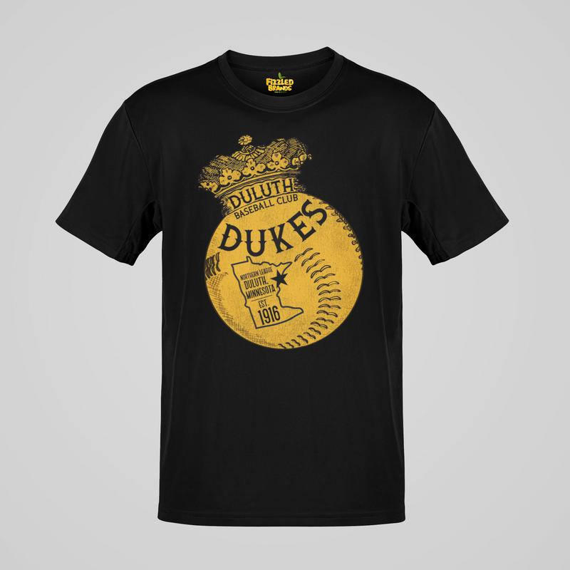Load image into Gallery viewer, Duluth Dukes Nostalgic Retro Baseball Team T-shirt
