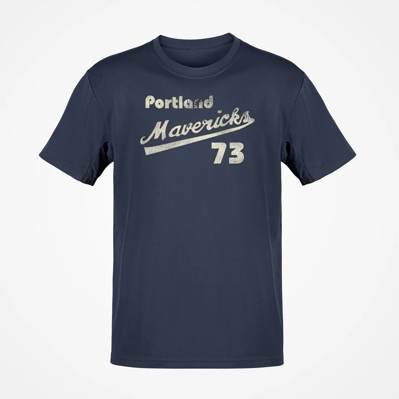 Load image into Gallery viewer, Portland Mavericks Distressed Logo Oregon Baseball T-shirt
