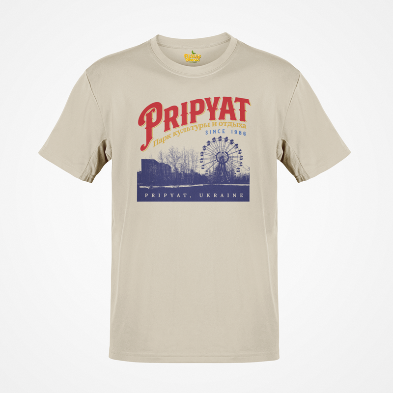 Load image into Gallery viewer, Pripyat Amusement Park Ukraine Nostalgic T-shirt
