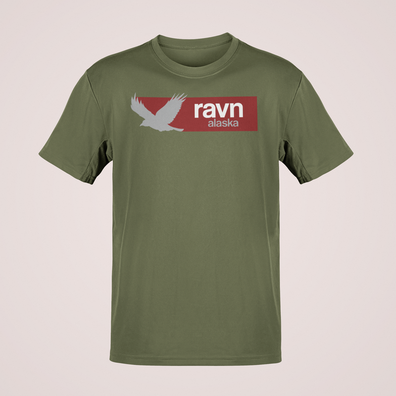 Load image into Gallery viewer, Ravn Alaska Airlines Vintage Logo T-Shirt Aviation Enthusiast
