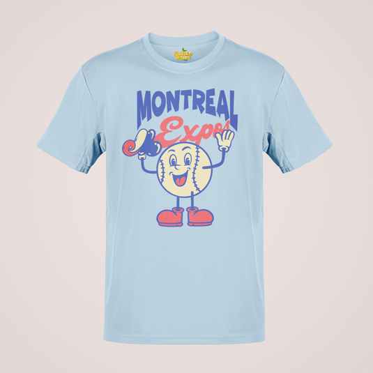 Montreal Expos Mascot Baseball T-shirt