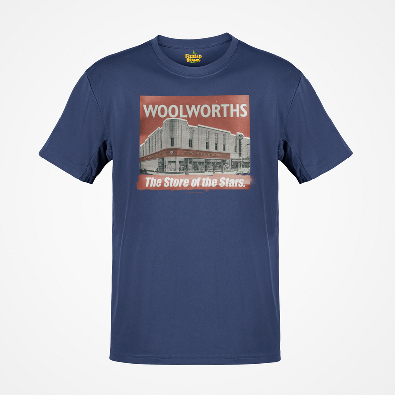 Load image into Gallery viewer, Woolworths Retail Store of the Stars Nostalgic Logo T-shirt
