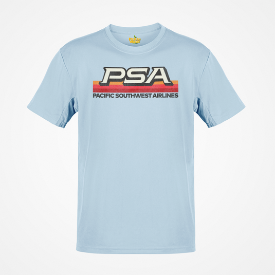 PSA Pacific Southwest Airlines Retro Nostalgic T-shirt