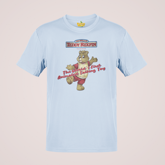 The Teddy Ruxpin Toy Nostalgic Tribute T-Shirt