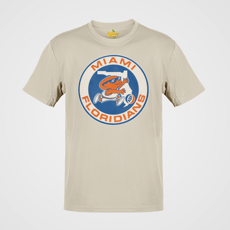 Load image into Gallery viewer, Miami Floridians Basketball Team Nostalgic Retro T-shirt
