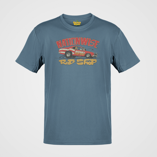 Nationwise Rod Shop 1974 Ohio Auto Parts T-shirt