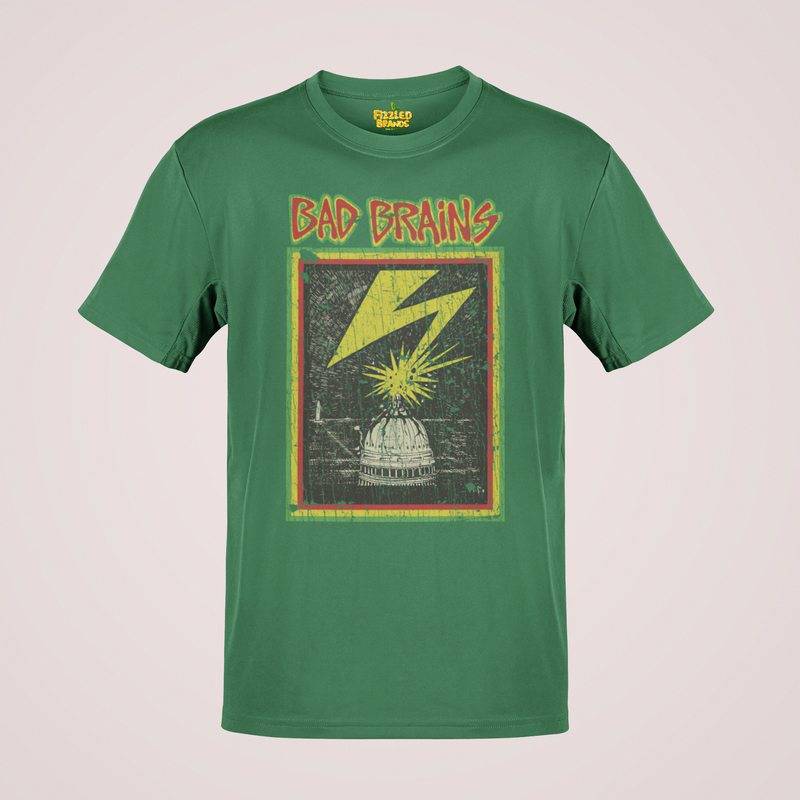 Load image into Gallery viewer, The Yellow Tape 1982 Bad Brains Punk Rock Band T-shirt
