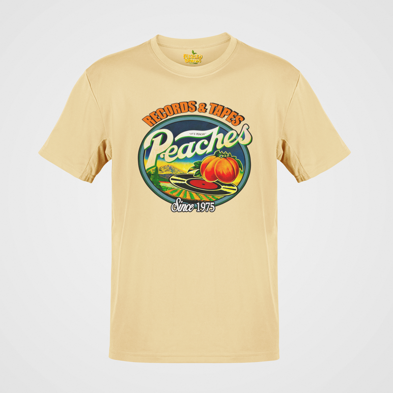 Load image into Gallery viewer, Peaches Records &amp; Tapes Los Angeles Retail Store T-shirt
