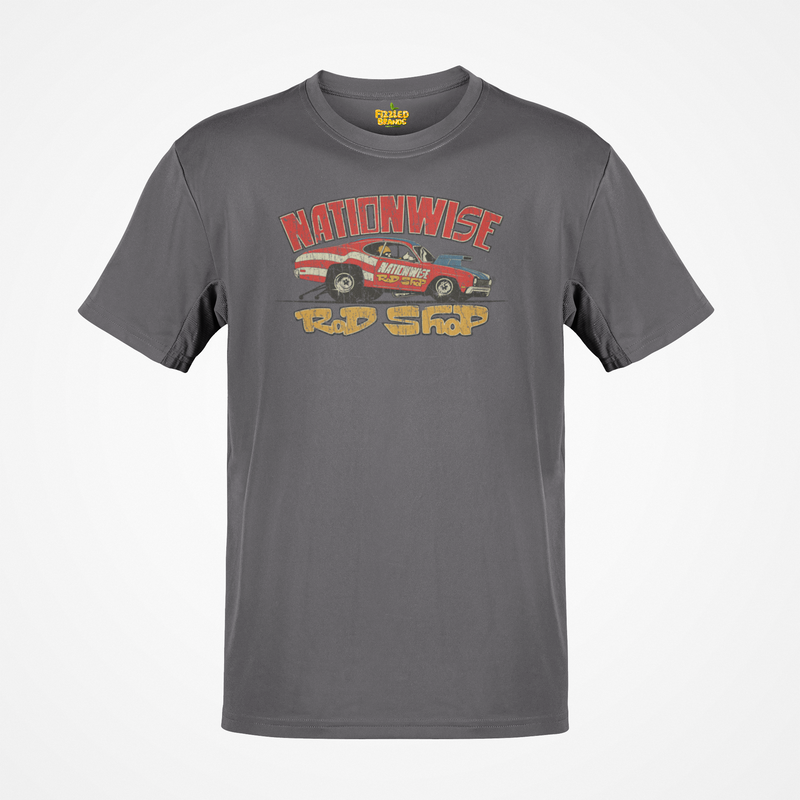 Load image into Gallery viewer, Nationwise Rod Shop 1974 Double Logo Ohio Auto Parts T-shirt
