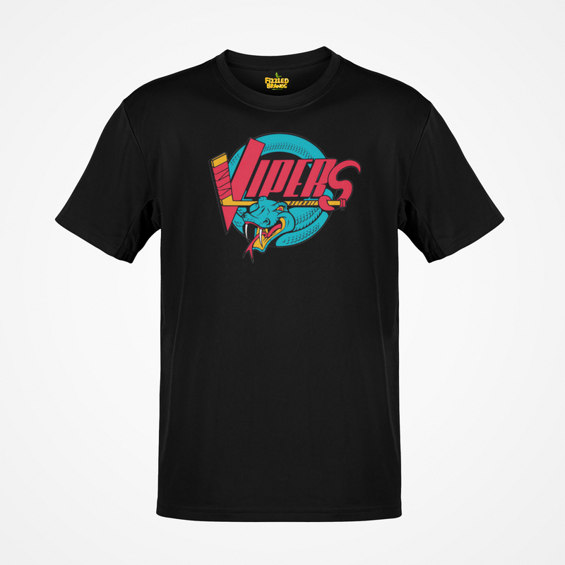 Load image into Gallery viewer, Detroit Vipers Logo Michigan Hockey Team T-shirt
