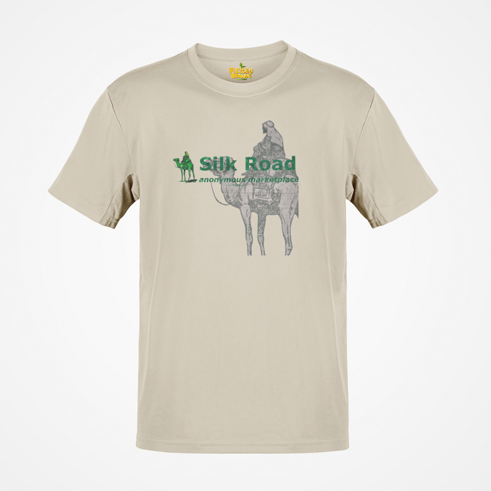 Silk Road Anonymous Marketplace Nostalgic Logo T-shirt