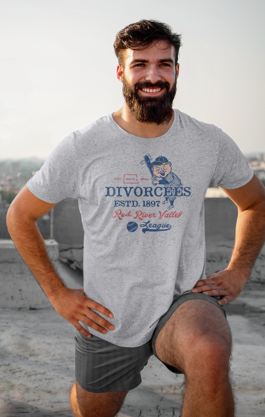 Fargo Divorcees North Dakota Nostalgic Retro Baseball Team T-shirt