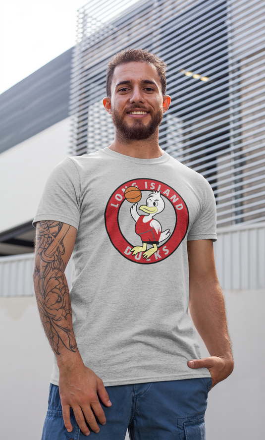 Long Island Ducks Eastern Basketball Association New York 1977-1978 T-shirt
