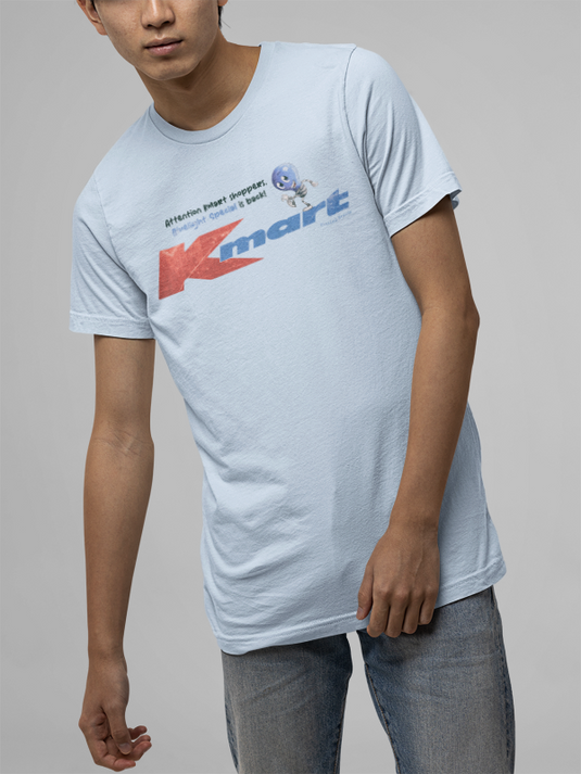 Kmart Retail Store Bluelight Special Tribute Nostalgic Logo T-shirt