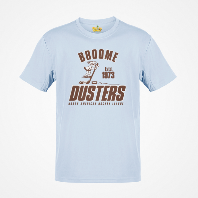 Broome Dusters Hockey Team 1973 Nostalgic Retro T-shirt