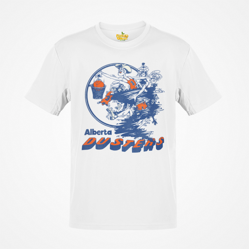 Load image into Gallery viewer, Alberta Dusters Basketball Team Nostalgic Retro T-shirt
