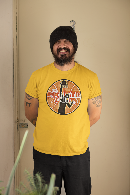 Rochester Zeniths New York Basketball Team T-shirt