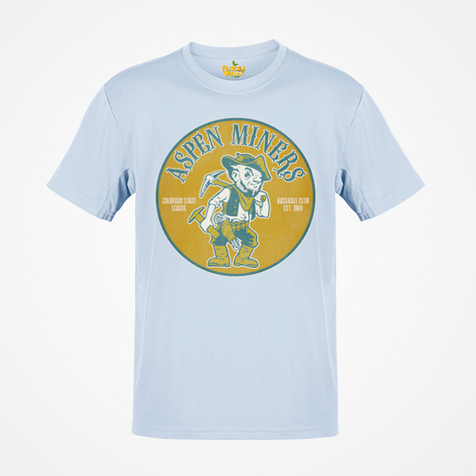 Aspen Miners Nostalgic Retro Baseball T-shirt