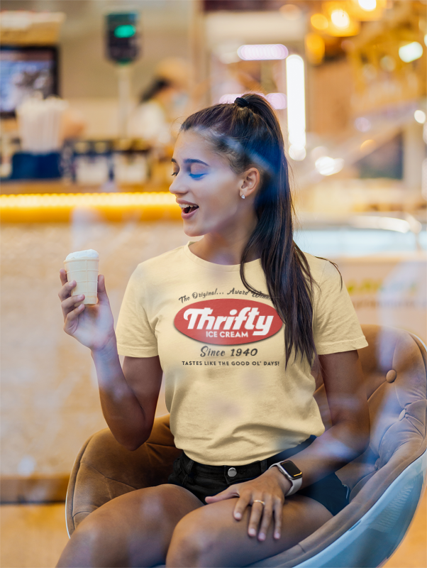 Load image into Gallery viewer, Thrifty Drug Store Ice Cream Since 1940 Nostalgic T-shirt
