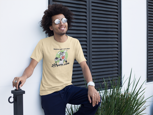 Pets.com Online Store Nostalgic Retro Logo T-shirt