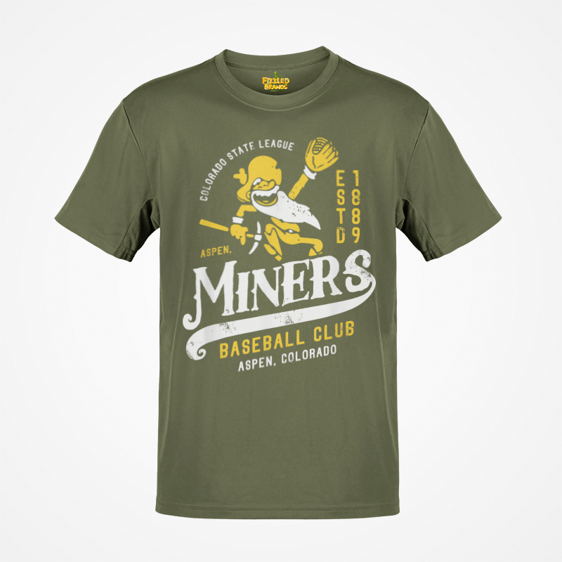 Load image into Gallery viewer, Aspen Miners Colorado Nostalgic Retro Baseball T-shirt
