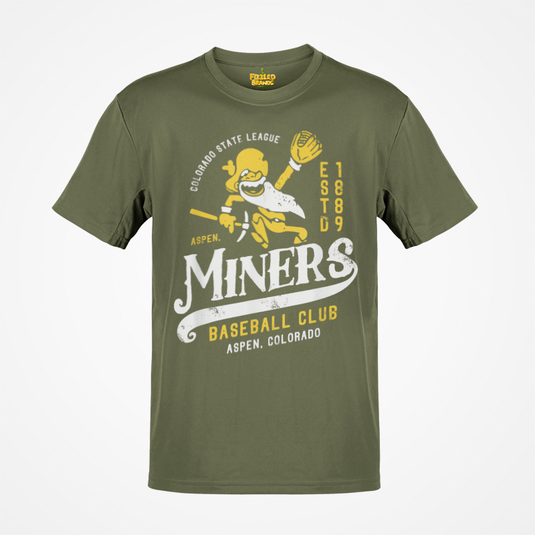 Aspen Miners Colorado Nostalgic Retro Baseball T-shirt