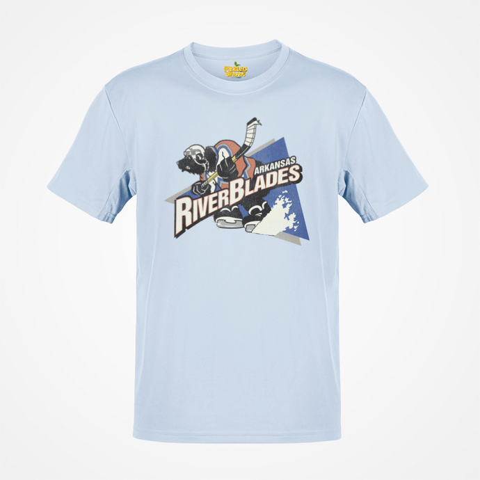 Arkansas Riverblades Logo Hockey Team T-shirt