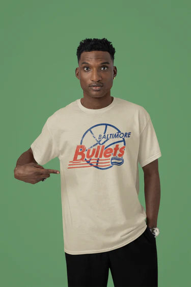 Baltimore Bullets Basketball Nostalgic Retro T-shirt