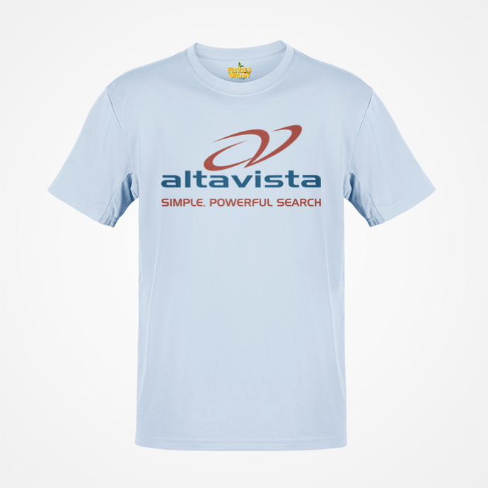 Altavista Logo Simple Powerful Search Retro Nostalgic T-shirt