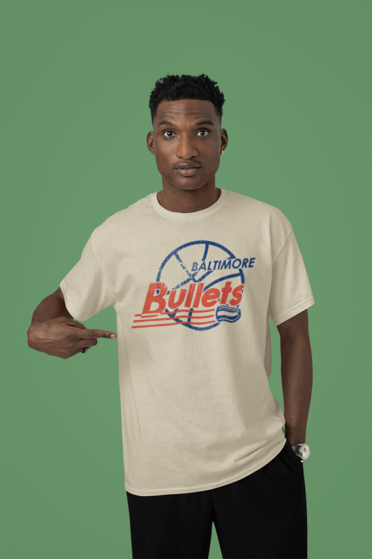Baltimore Bullets Basketball Nostalgic Retro T-shirt