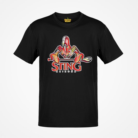 Arizona Sting Lacrosse Nostalgic Retro Logo T-shirt