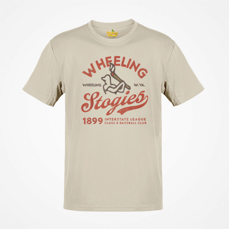 Load image into Gallery viewer, Wheeling Stogies West Virginia Nostalgic Retro Baseball Team T-shirt
