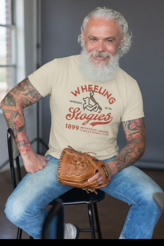 Wheeling Stogies West Virginia Nostalgic Retro Baseball Team T-shirt