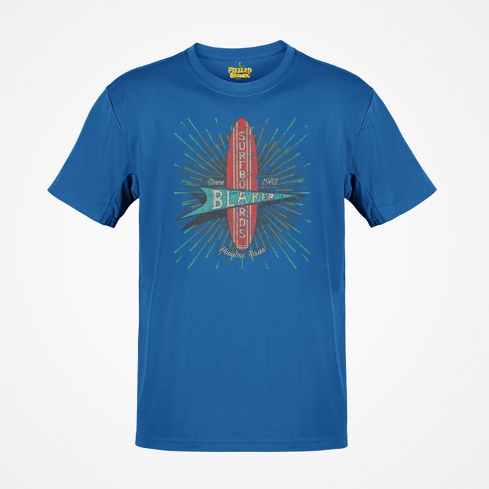 Blaker Surfboards Houston Texas Store T-shirt