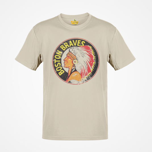 Boston Braves Logo Nostalgic Baseball T-shirt