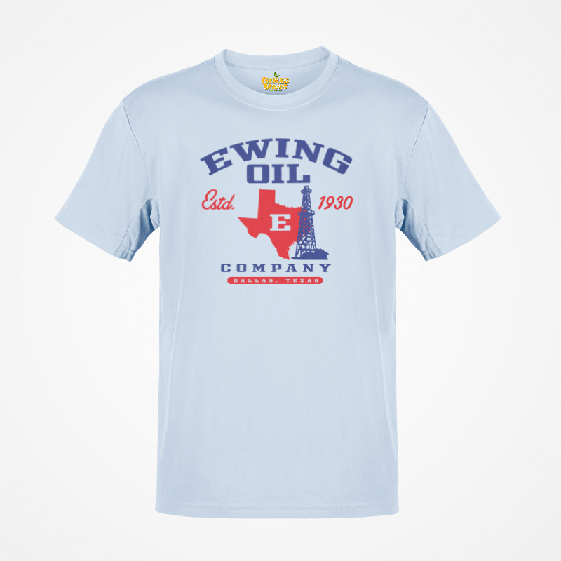 Load image into Gallery viewer, Ewing Oil Company Est 1930 Dallas Texas TV Show T-shirt
