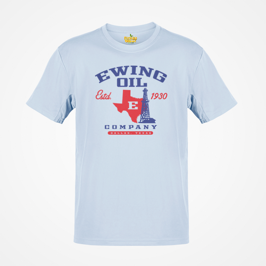 Ewing Oil Company Est 1930 Dallas Texas TV Show T-shirt