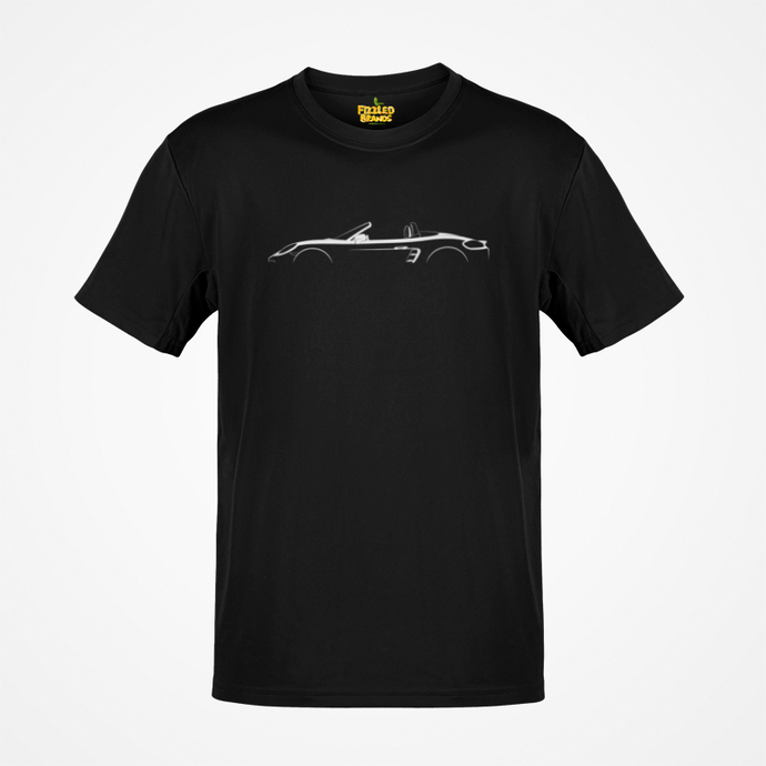 Porsche 718 Boxster 982 Silhouette Car T-shirt