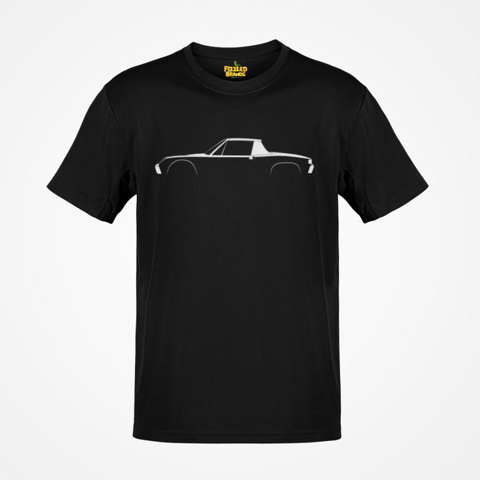 Porsche 914 Silhouette Car T-shirt