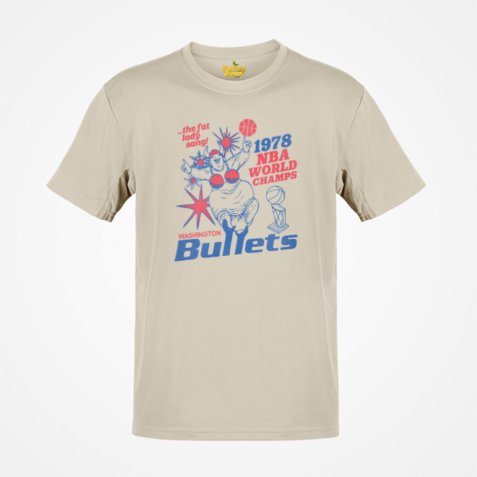 Washington Bullets 1978 World Champs Basketball T-shirt