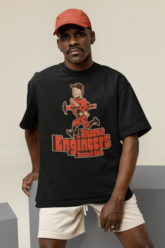 Load image into Gallery viewer, Altoona Engineers Nostalgic Retro Baseball T-shirt
