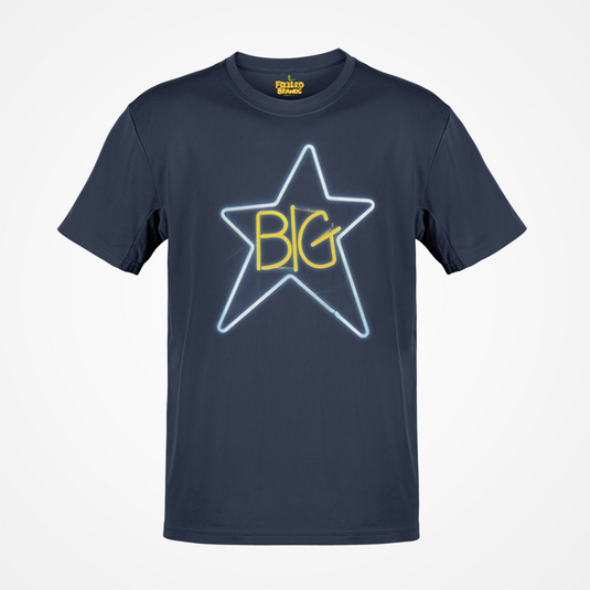 Big Star 1 Record Music Distressed Print T-shirt